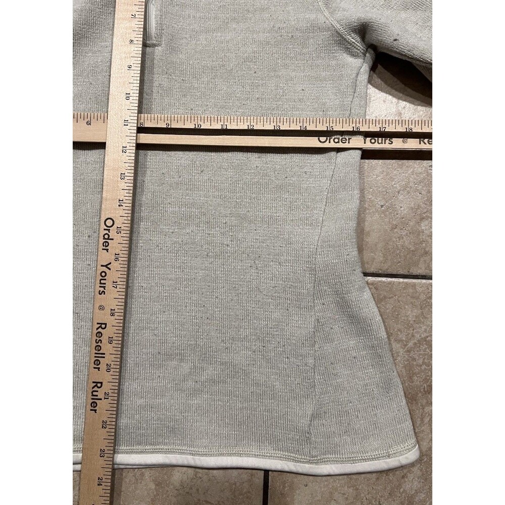 Patagonia Better Sweater Womens M Beige Quarter Zip Sweatshirt Hiking 2014 - Picture 5 of 5